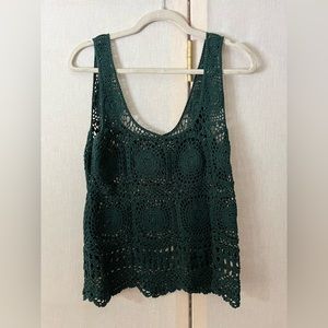 Vintage Handmade Crochet Top